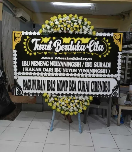 Papan Bunga Duka Sudirman Jakarta