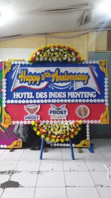 Papan Bunga di Sudirman Jakarta